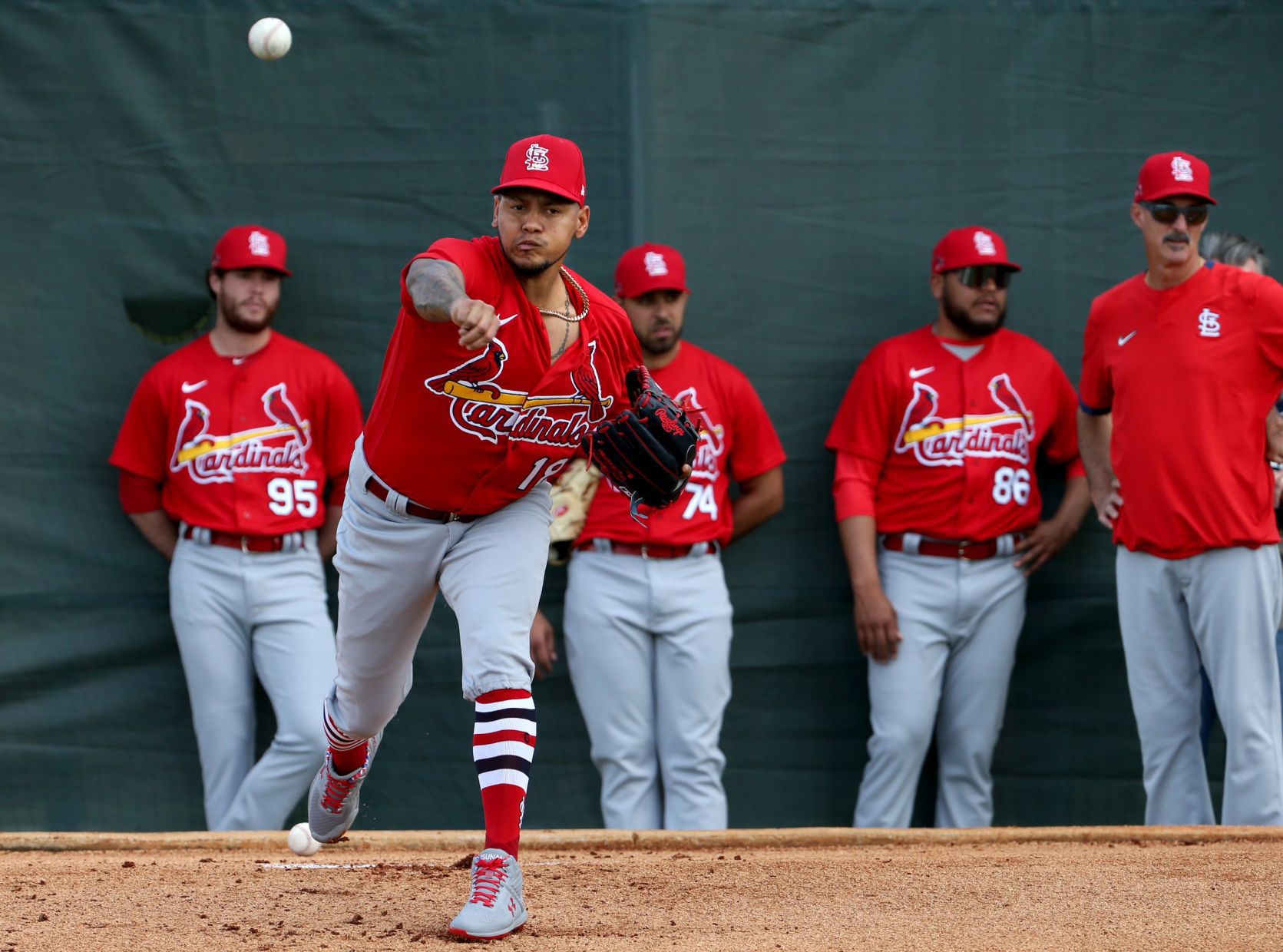 Thursday workout at Cardinals spring training